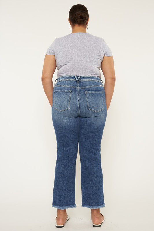 KanCan Plus Size High Slim Straight Jeans