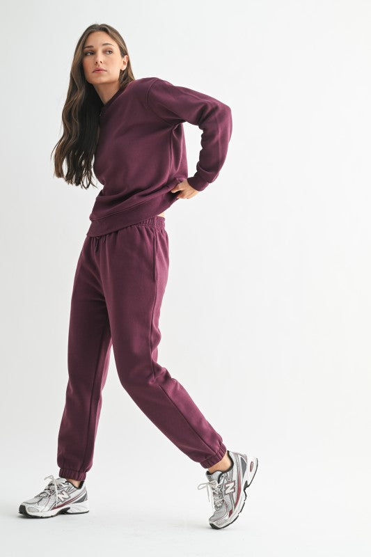 Mono B Fleece Sweatshirt