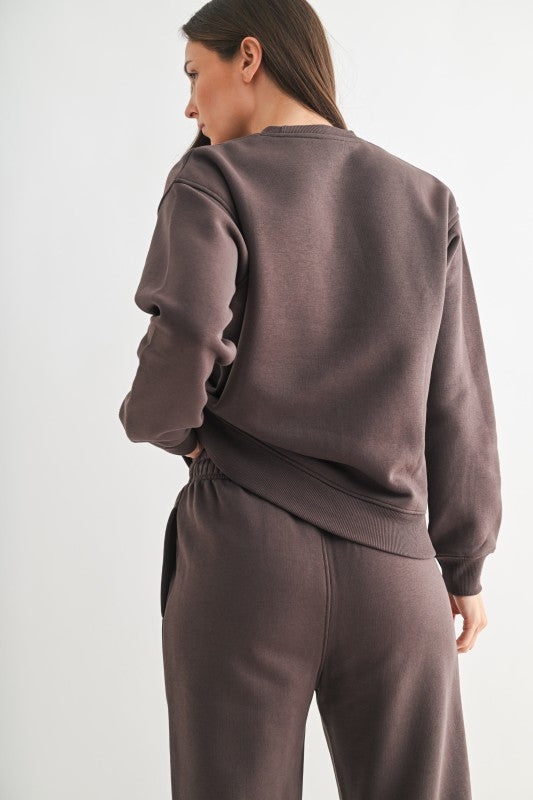 Mono B Fleece Sweatshirt