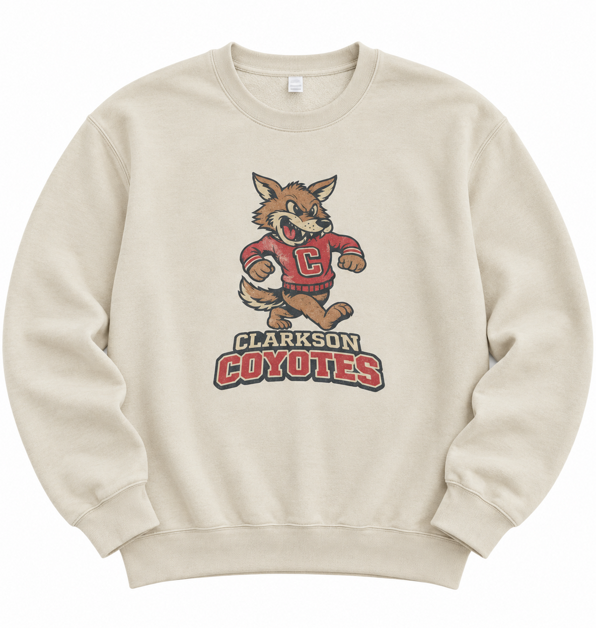 Retro Clarkson Coyote Sweatshirt