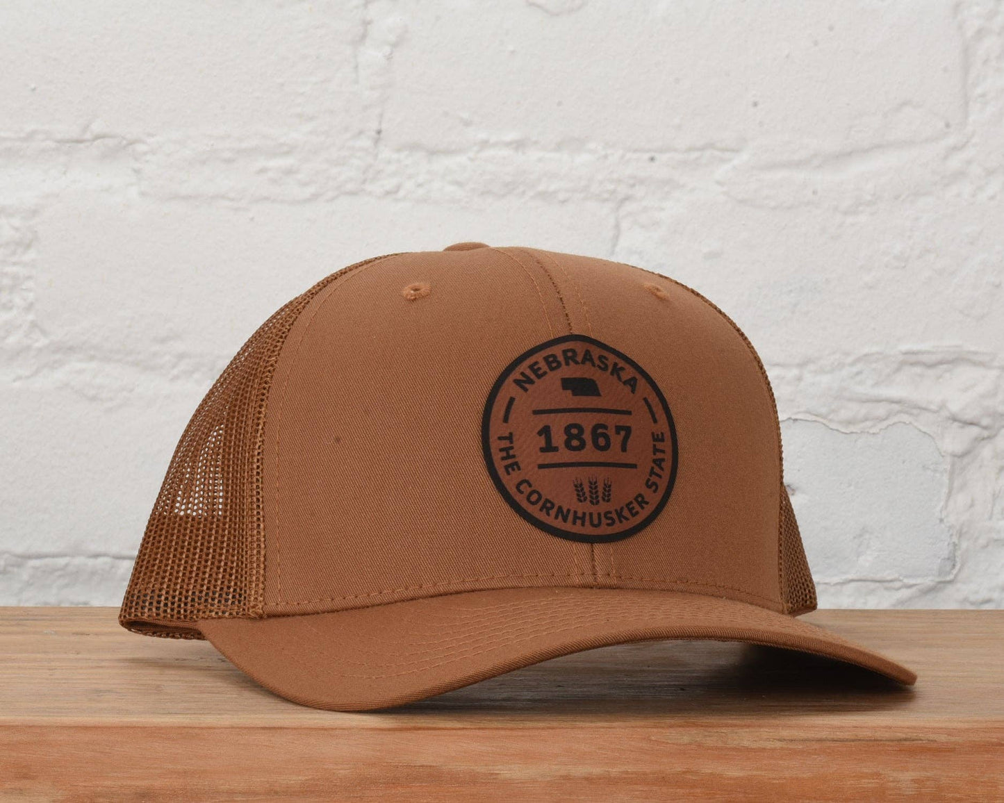Nebraska 1867 Snapback: Caramel