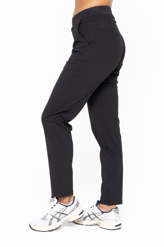 Mono B Tapered Straight-Leg Joggers