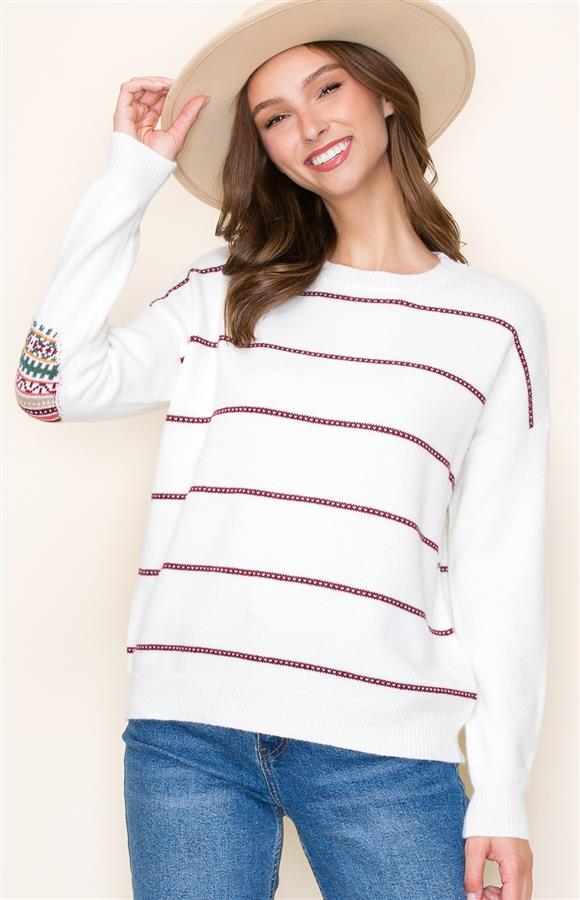 Elbow Patch Sweater