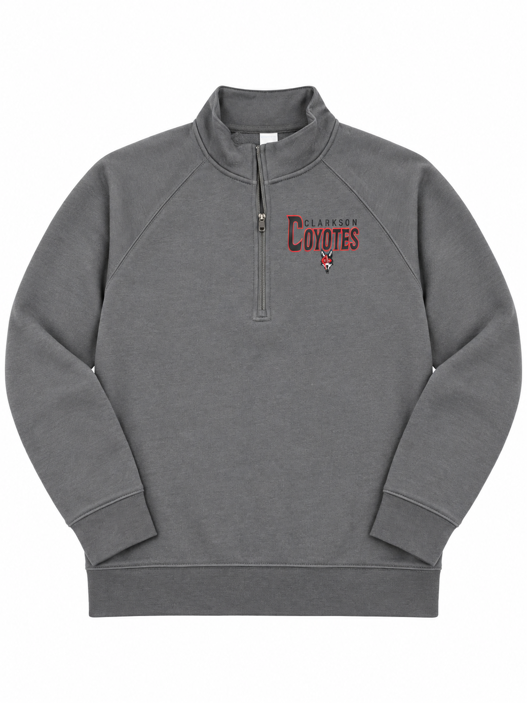 Sport-Tek Charcoal Coyote Paw 1/4 Zip