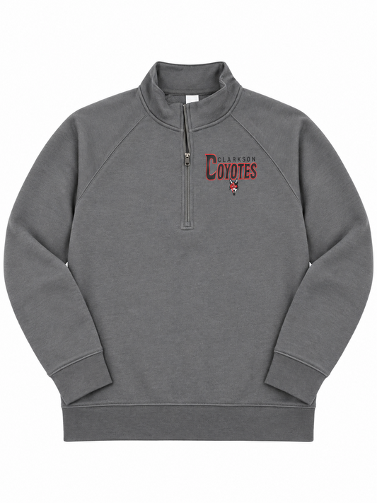 Sport-Tek Charcoal Coyote Paw 1/4 Zip