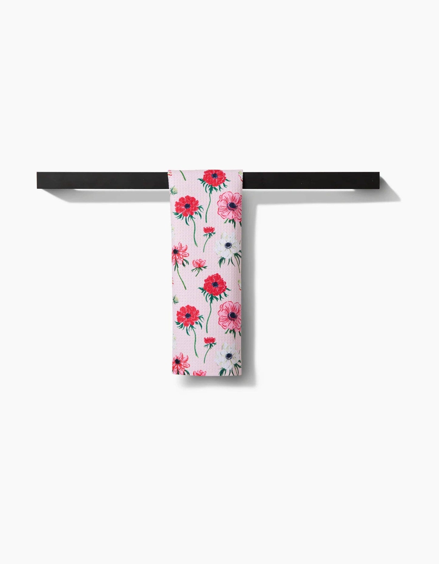Anemone Garden Flowers Bar Towel