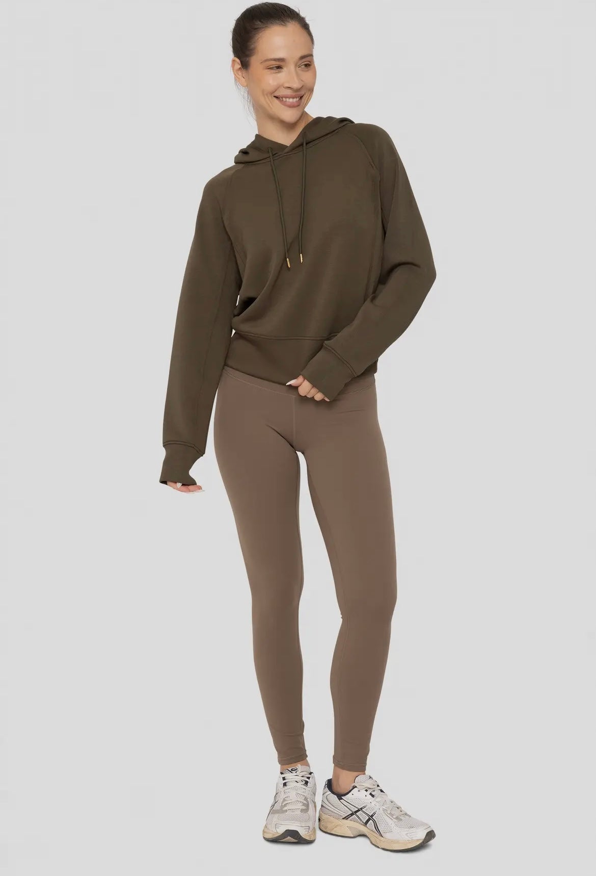 Mono B Elevated Cropped Hoodie