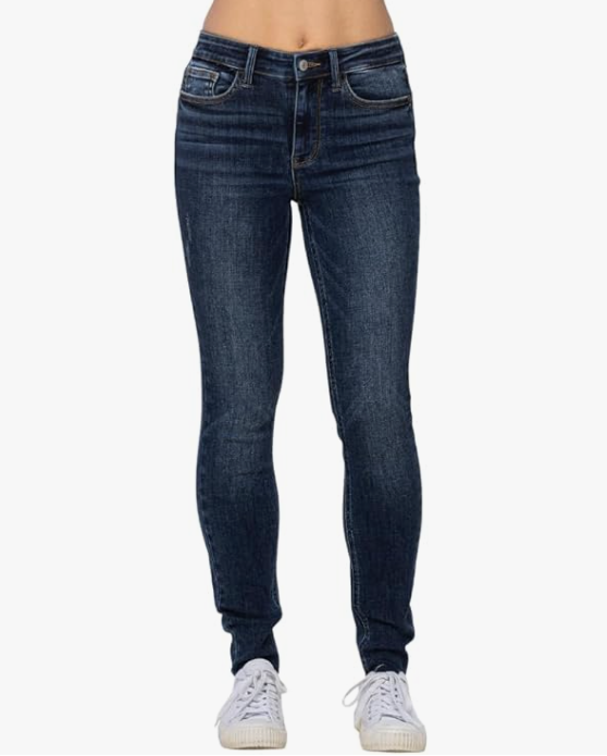 Judy Blue Mid Rise Skinny Jeans