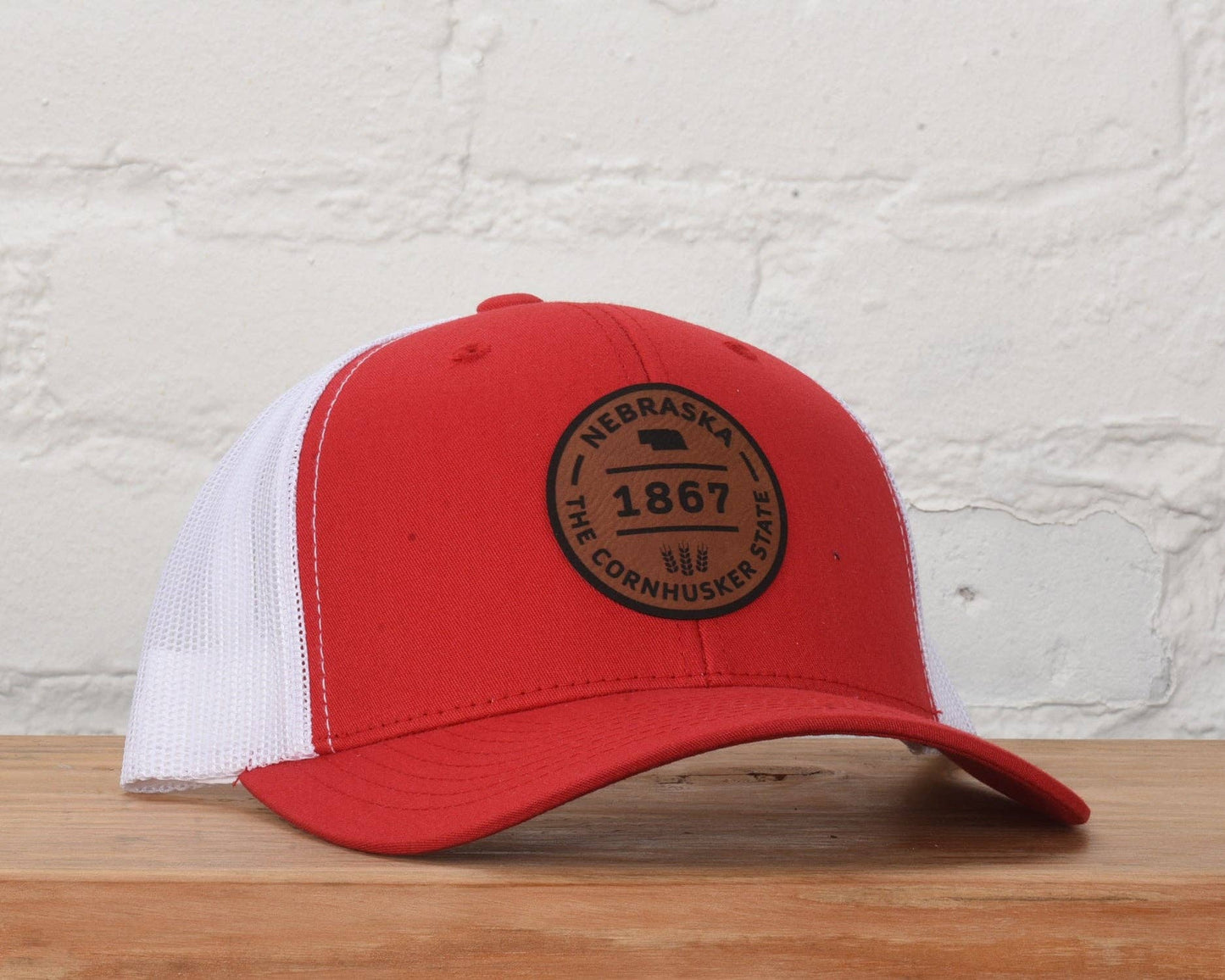 Nebraska 1867 Snapback: Red/White