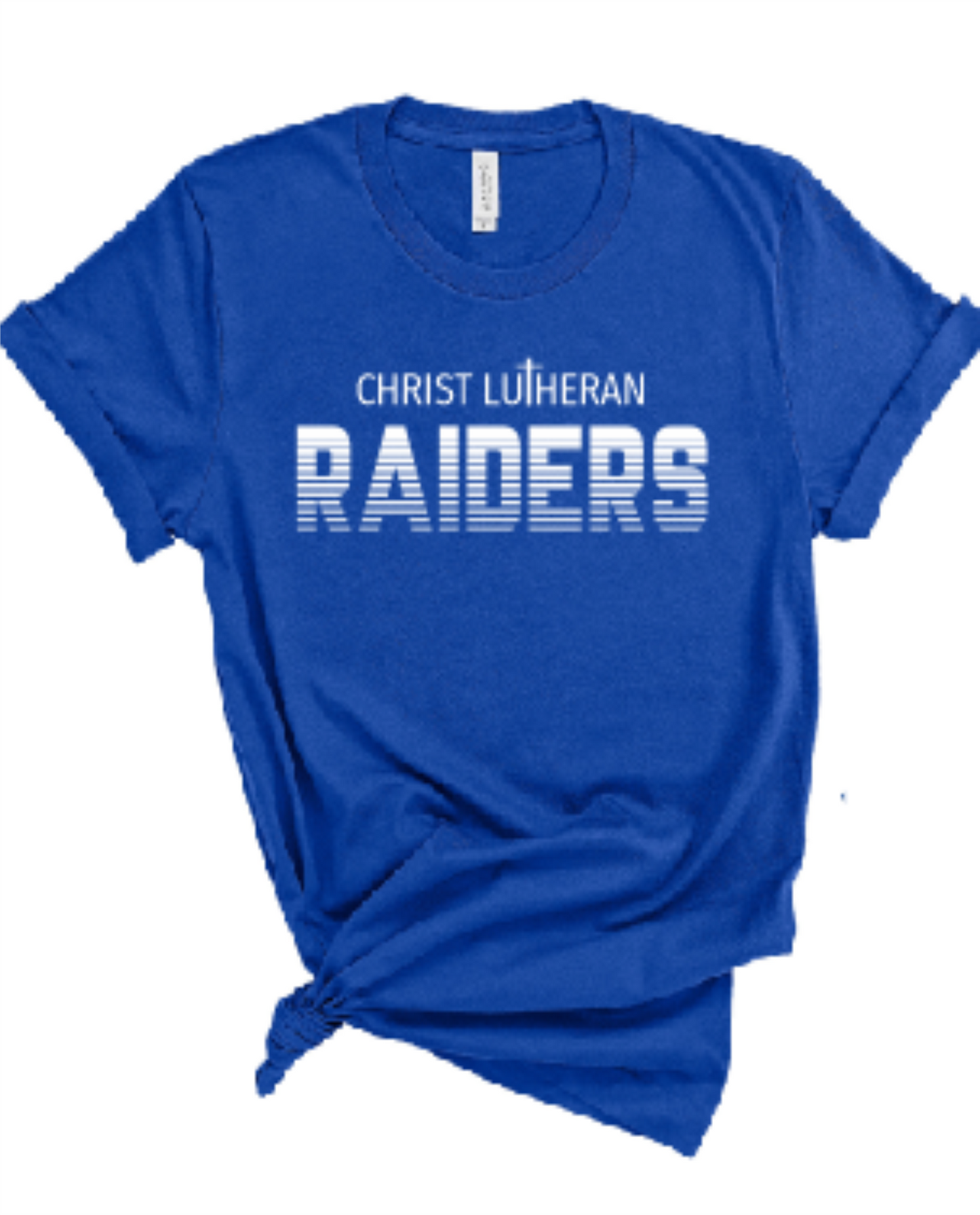 Christ Lutheran Ombre Raiders T-Shirt