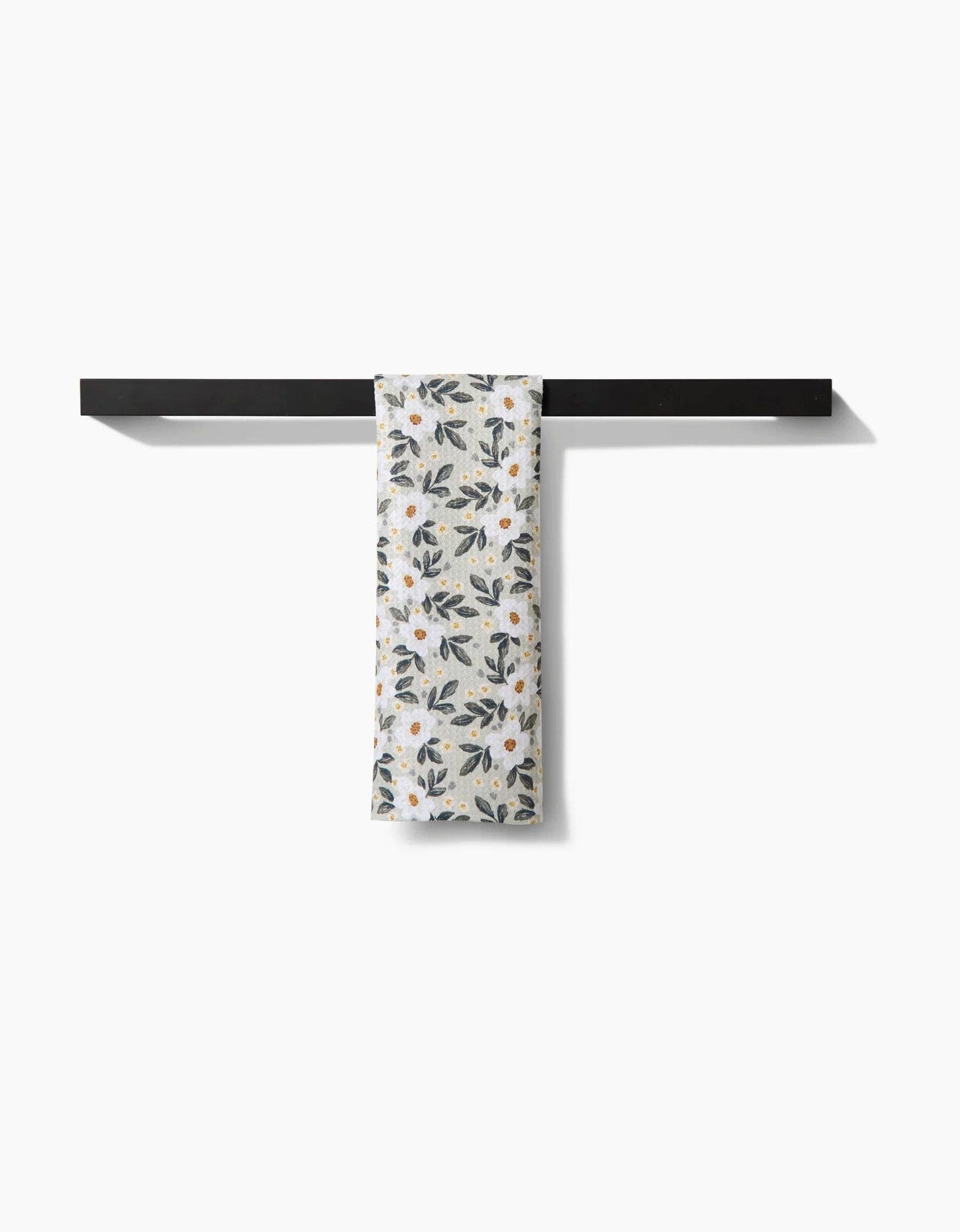 Painted Spring Flowers Bar Towel