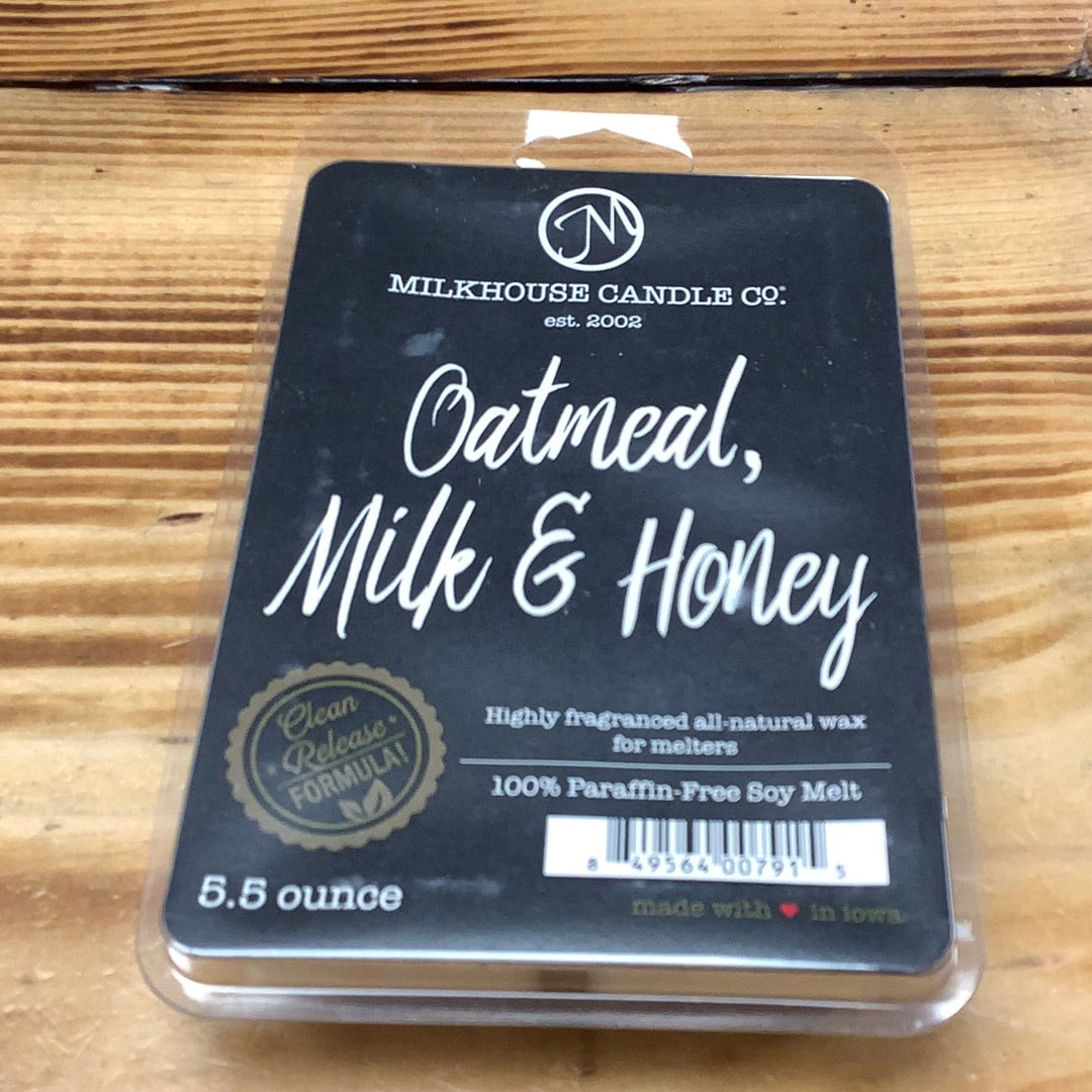 Oatmeal, Milk & Honey Wax Melt