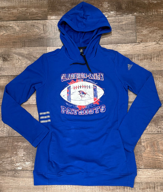 Womens Clarkson Leigh Football Hoodie