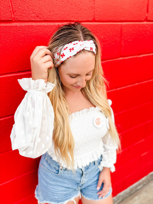 Vintage "N" Turband Headband