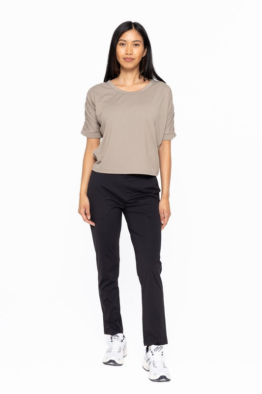 Mono B Tapered Straight-Leg Joggers