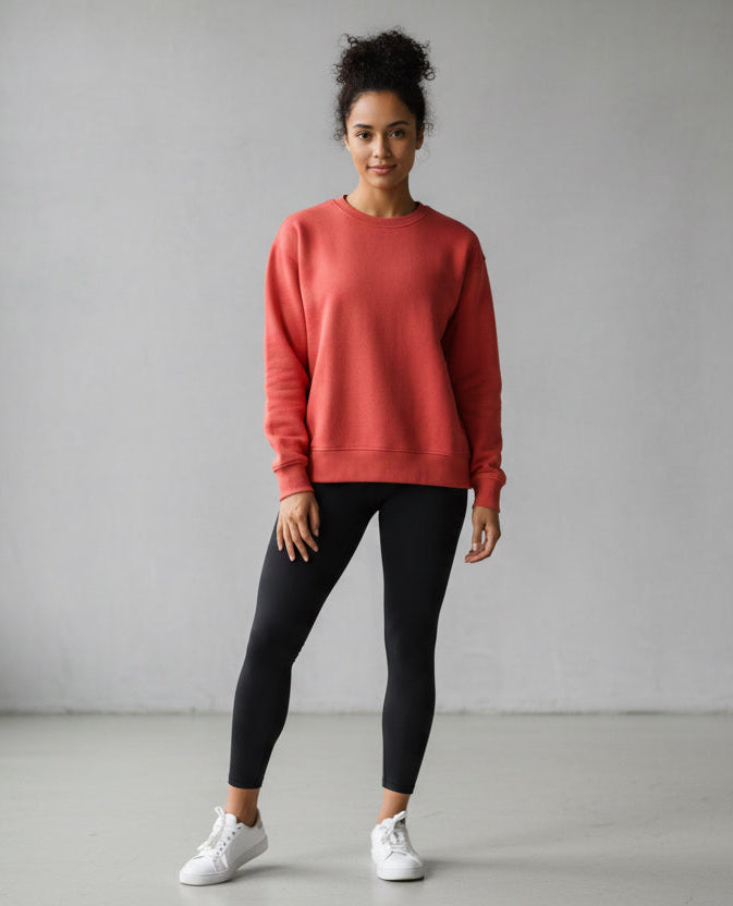 Mono B Classic Fit Fleece Sweatshirt