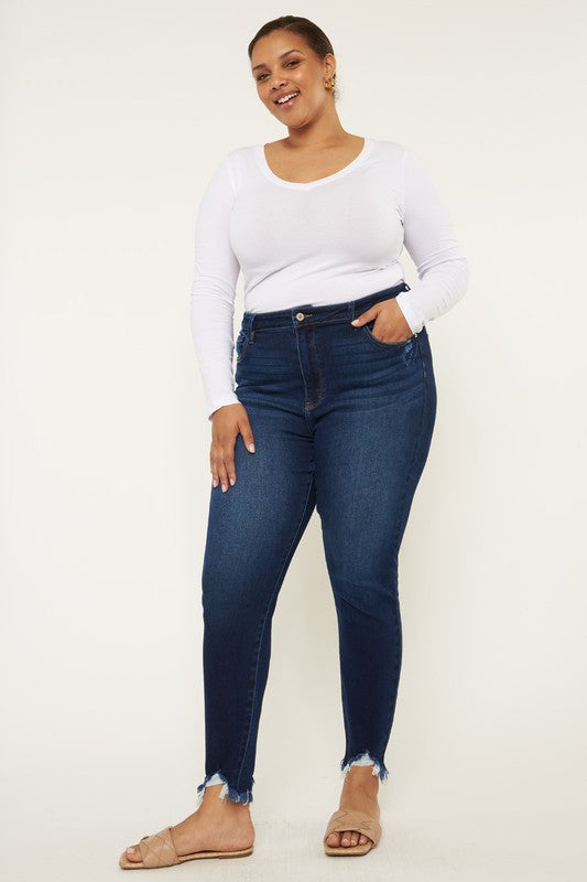 Petra Plus Size High Rise Skinny Jeans – Sandhills Clothing Co.