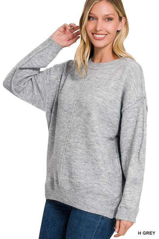 Front Seam Sweater