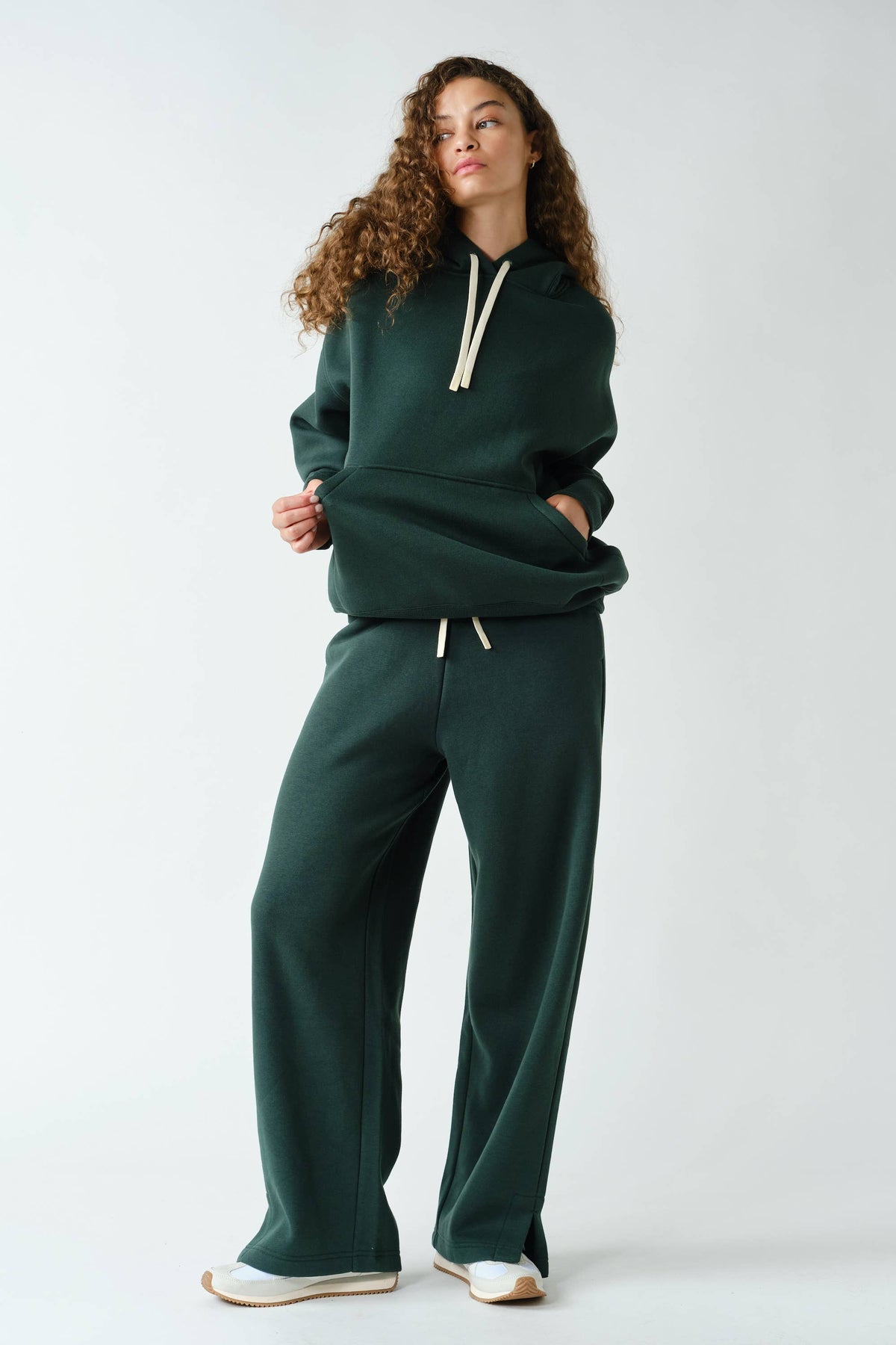 Mono B Black CloudWalk Pullover Fleece Hoodie