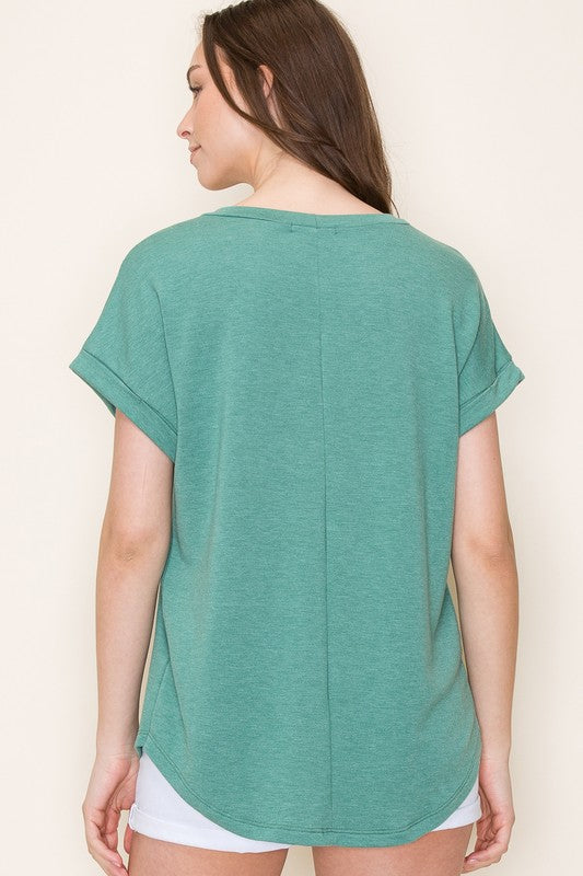 Loose Fit Terry Top