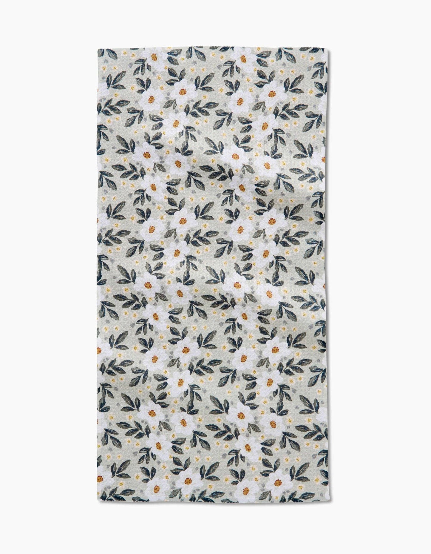 Painted Spring Flowers Bar Towel