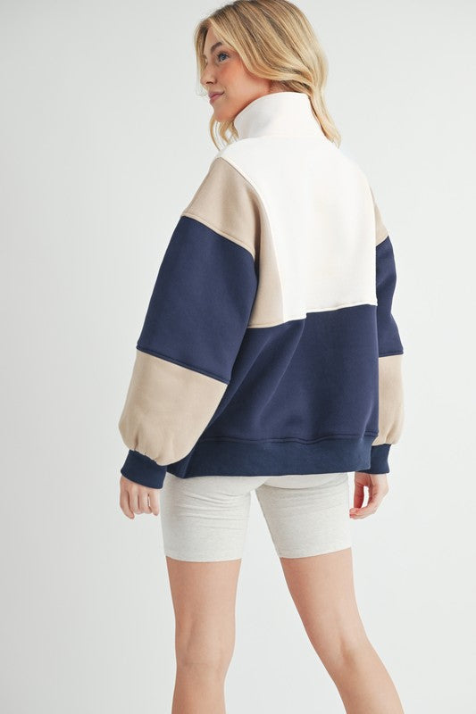 Lexa Colorblock Pullover