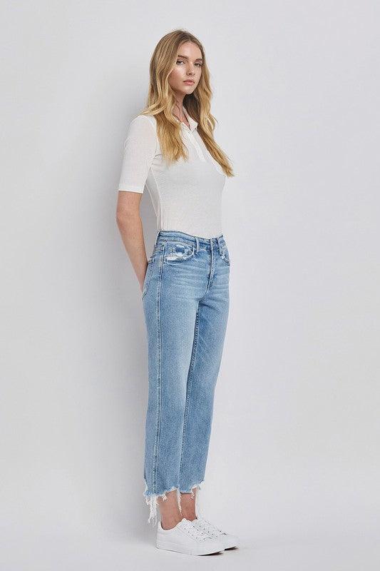 Vervet High Rise Regular Straight Jeans