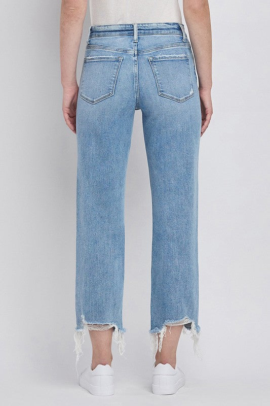 Vervet High Rise Regular Straight Jeans