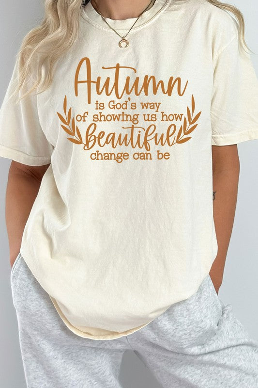 Beautiful Autumn Comfort Colors Tee