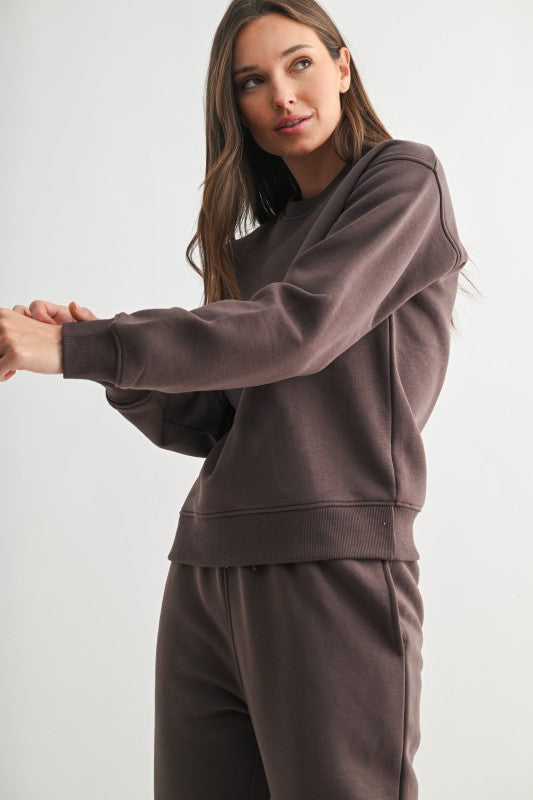 Mono B Fleece Sweatshirt