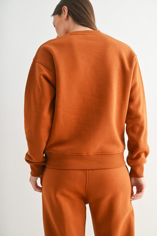 Mono B Fleece Sweatshirt