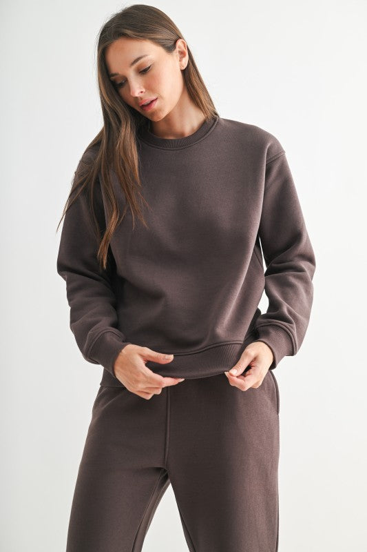 Mono B Fleece Sweatshirt