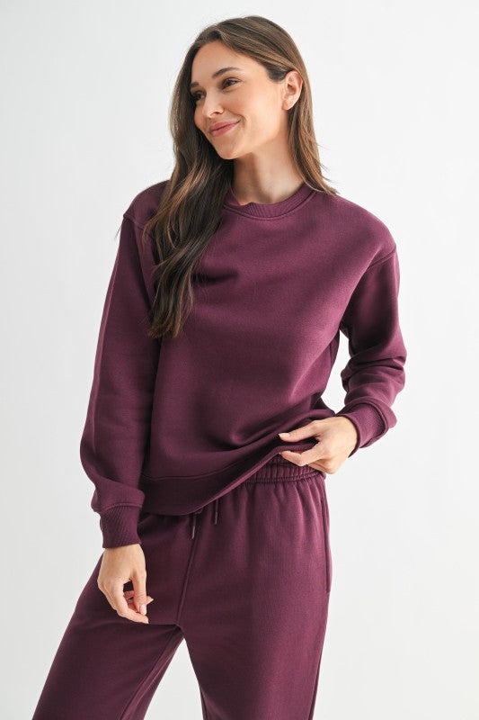 Mono B Fleece Sweatshirt