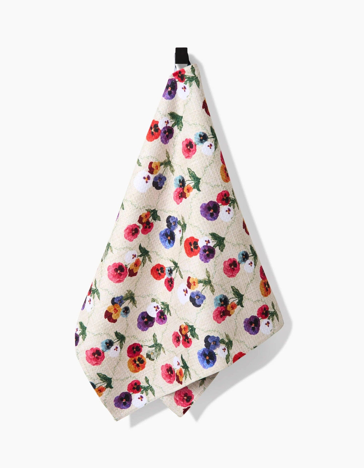 Bunch of Pansies Tea Towel