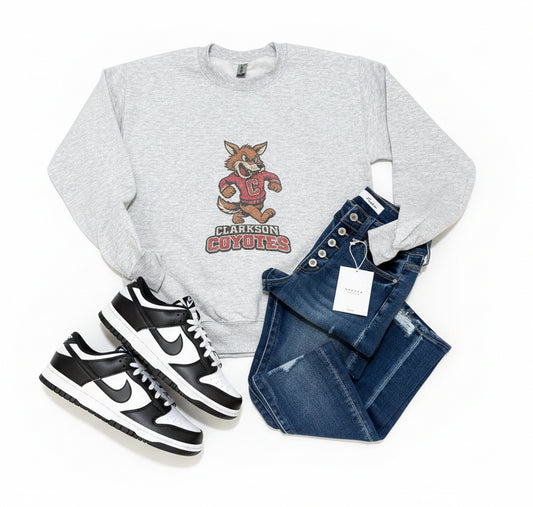 Retro Clarkson Coyote Sweatshirt
