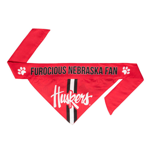 NCAA Nebraska Cornhuskers Reversible Pet Bandana