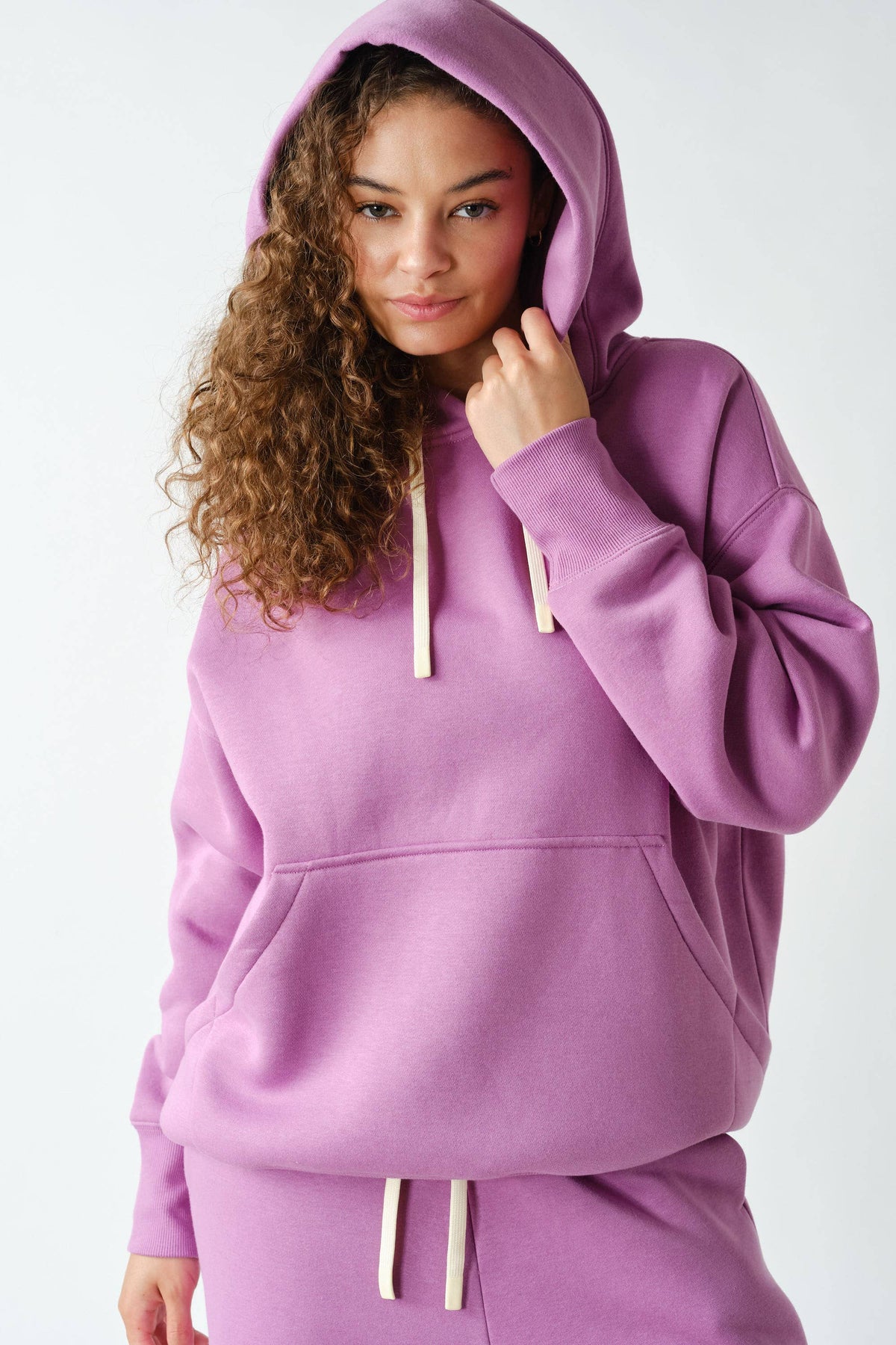Mono B Espresso CloudWalk Pullover Fleece Hoodie