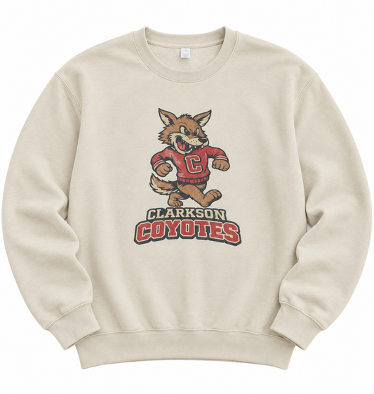 Retro Clarkson Coyote Sweatshirt