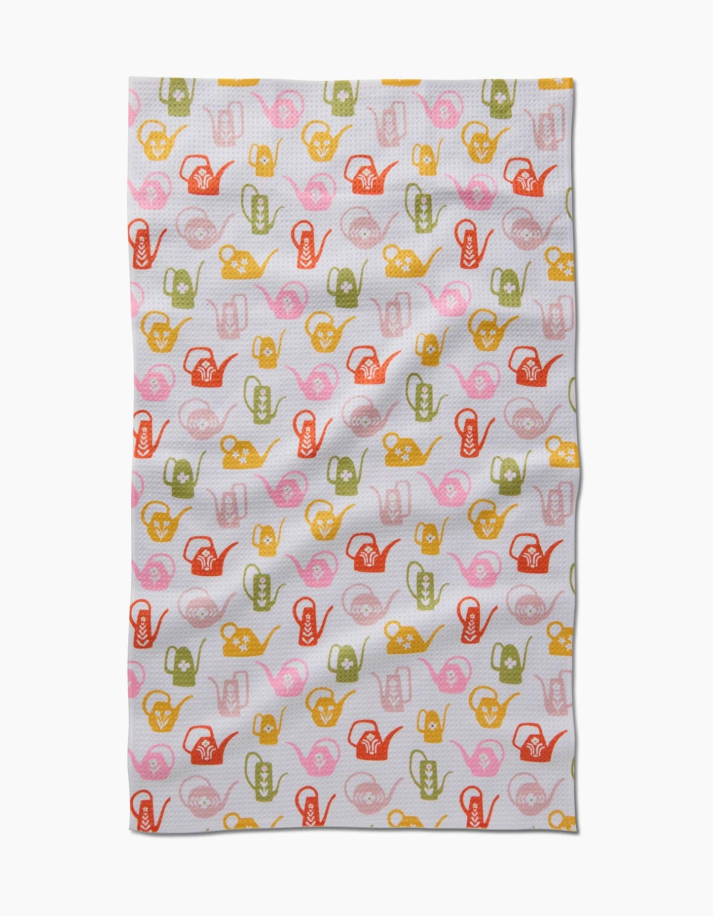 Retro Watering Cans Tea Towel