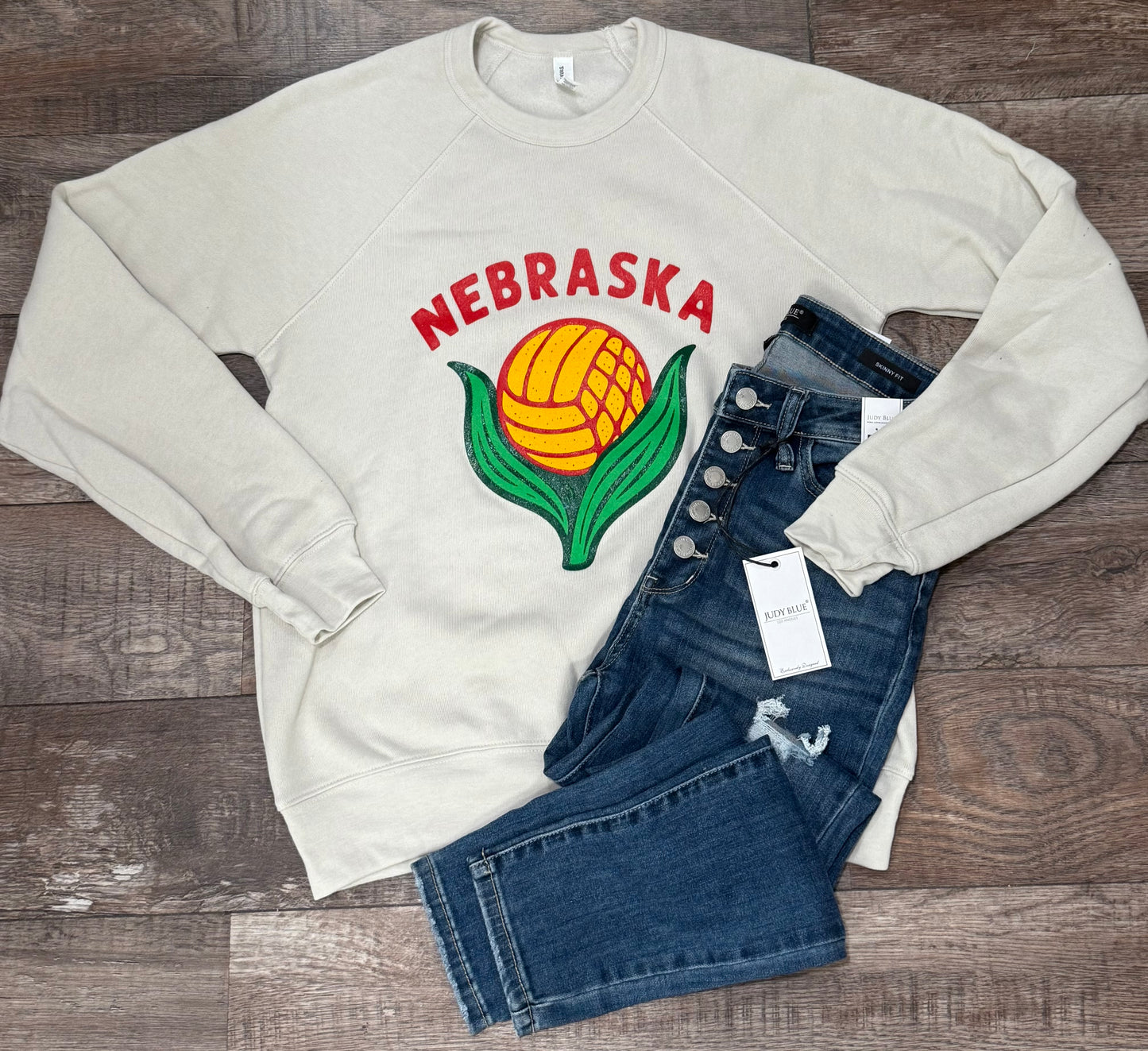 Nebraska Volleyball Corn Sweatshirt