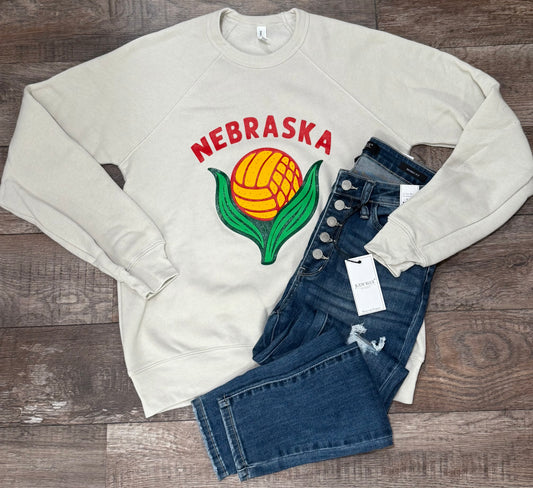 Nebraska Volleyball Corn Sweatshirt
