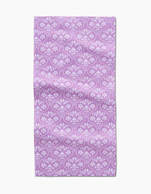 Floral Vine Hearts Bar Towel