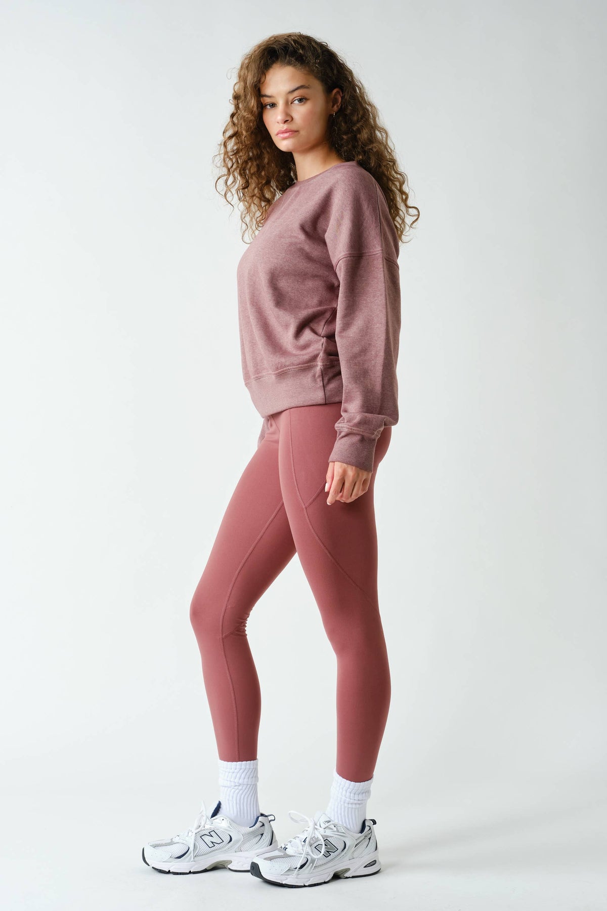 Mono B Coffee Bean Burned Out Crewneck Sweater