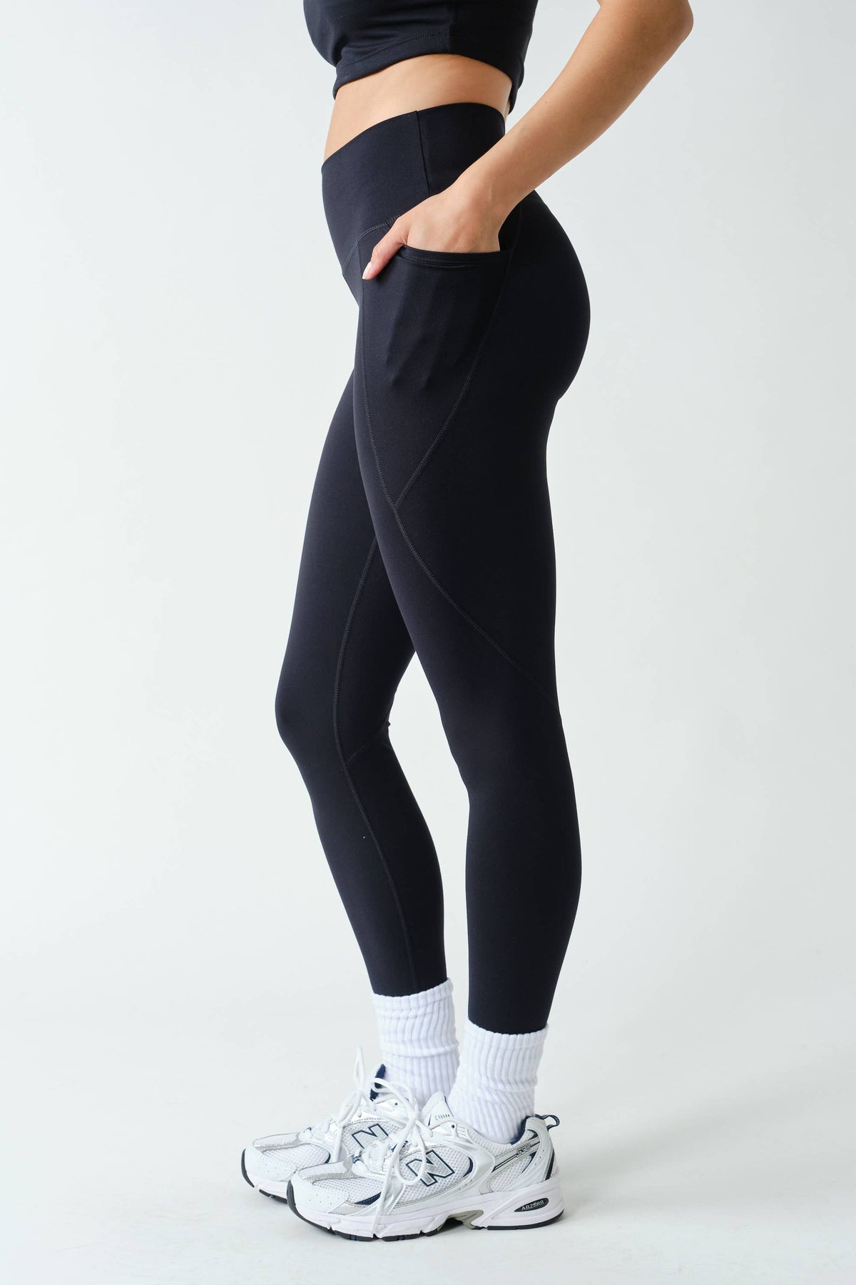 Mono B Venice Cloud Light Sculpt High-Waisted Leggings