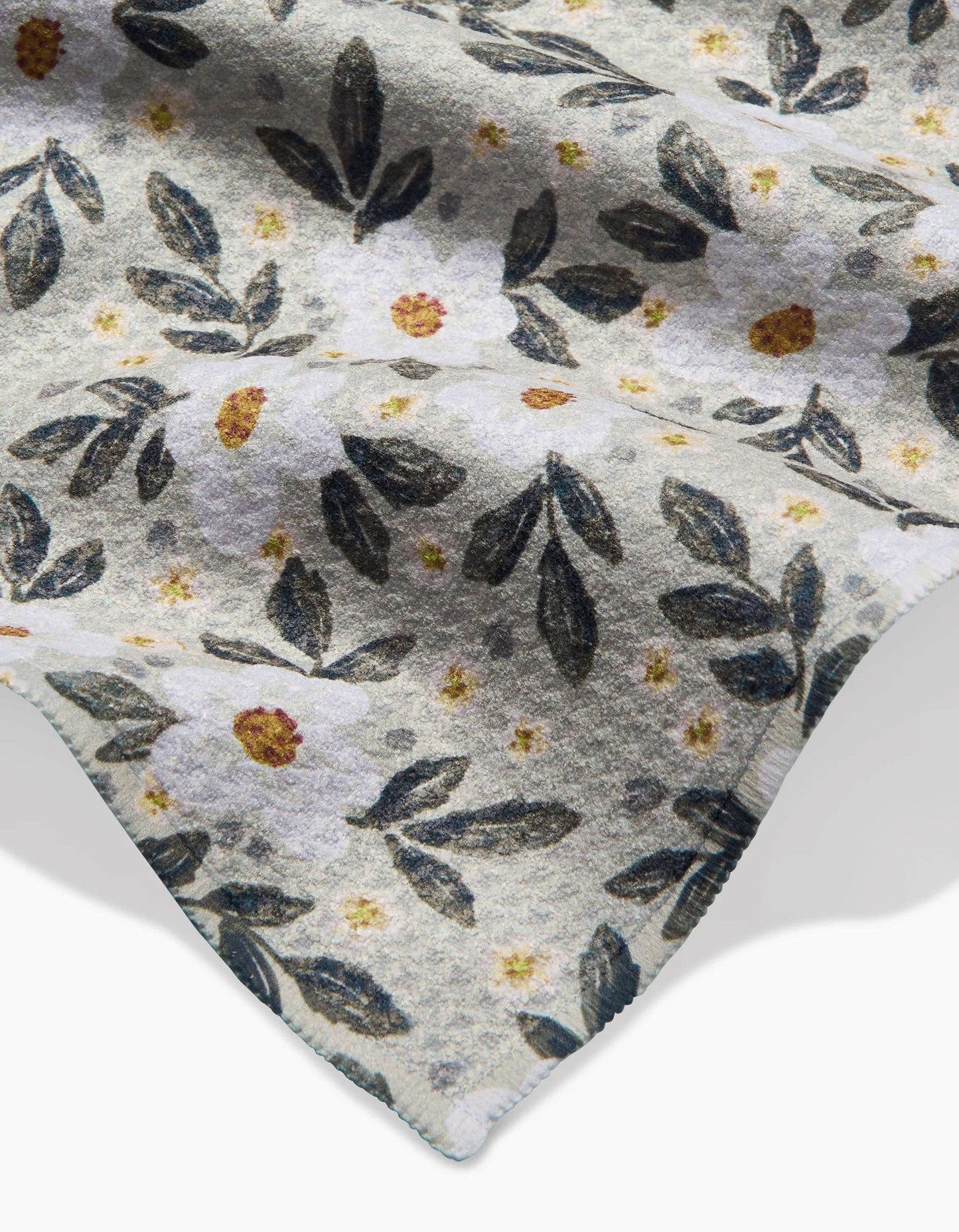 Painted Spring Flowers Bar Towel