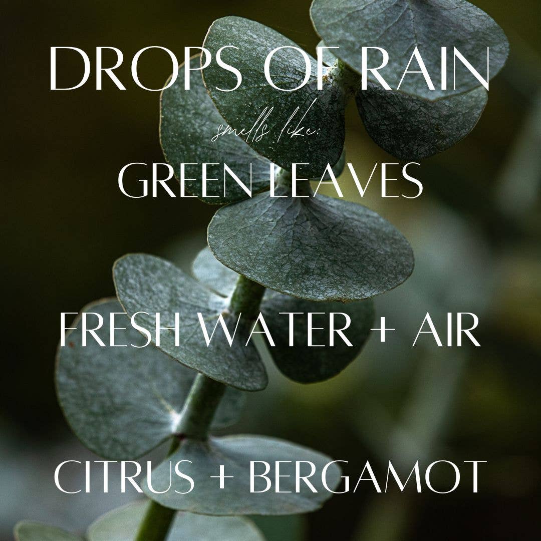 Drops of Rain - Flower Reed Diffuser: Flower Diffuser - 4 oz (boxed with reeds)