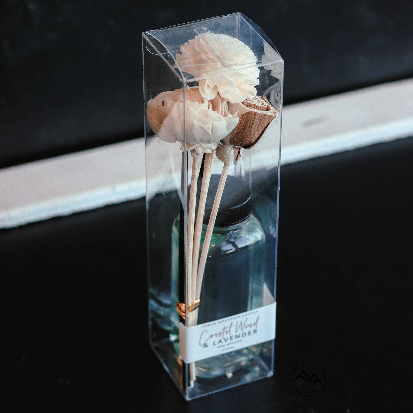 Cashmere Sunset - Flower Reed Diffuser: Flower Diffuser - 4 oz (boxed with reeds)