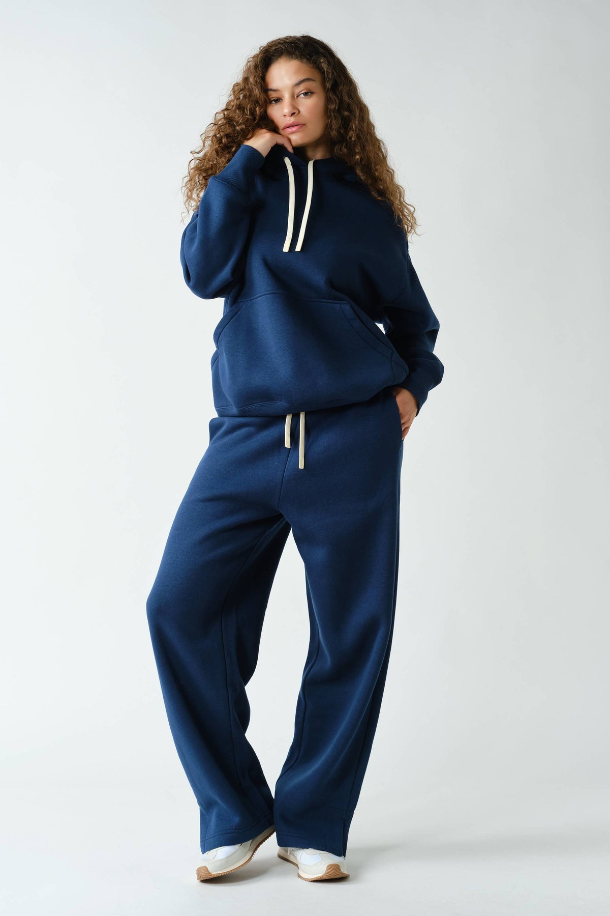 Mono B Espresso CloudWalk Pullover Fleece Hoodie