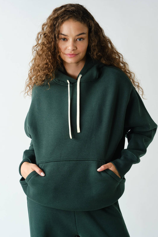 Mono B Pine Grove CloudWalk Pullover Fleece Hoodie