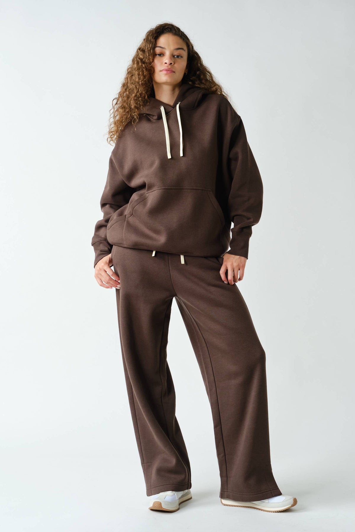 Mono B Blue Thunder CloudWalk Pullover Fleece Hoodie